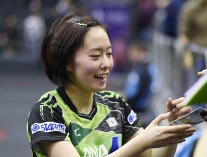 石川佳純、ふつうに中国強豪に勝てる。「前と違う自信がついてきた」