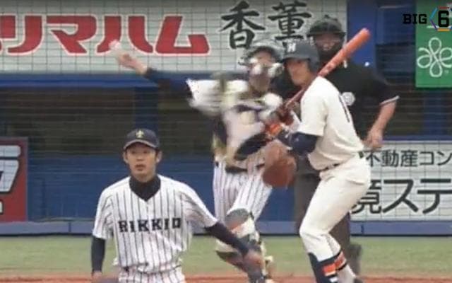 捕手バズーカ送球部門ベスト5（小藤、橋本、三鍋、郡司、藤野）【BIG6アワード 17秋】