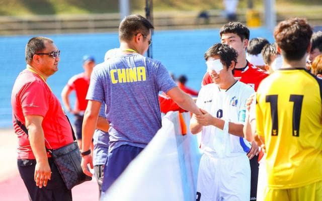 【フォトアルバム】ブラインドサッカーアジア選手権　中国 vs 韓国