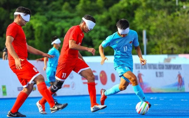 【フォトアルバム】ブラインドサッカーアジア選手権決勝　中国 vs イラン