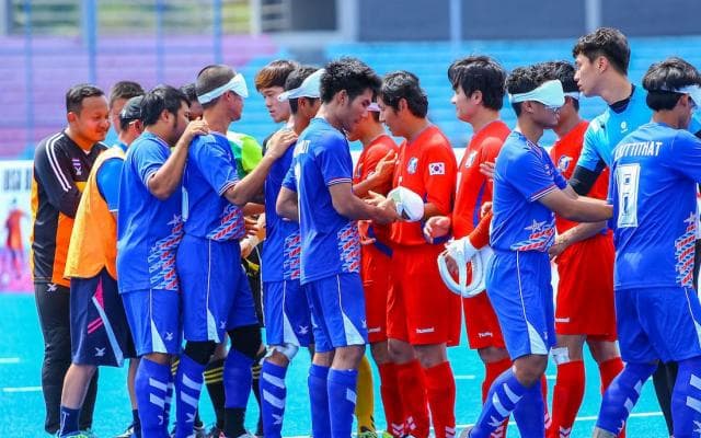 【フォトアルバム】ブラインドサッカーアジア選手権３位決定戦　タイ vs 韓国