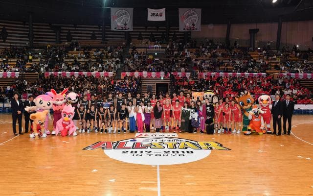 ３９名のハイファイブキッズが大活躍「Wリーグ三井不動産オールスター2017-2018 in TOKYO」