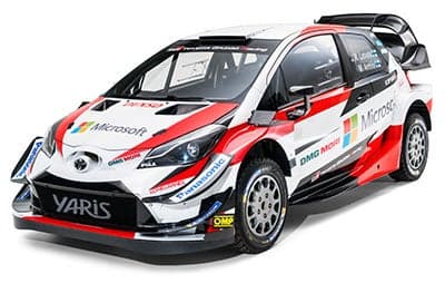 TOYOTA GAZOO Racing、2018年仕様ヤリスWRCを公開
