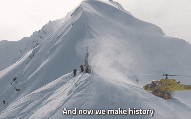 【動画】FWTスゴい映像 選手の目線カメラ