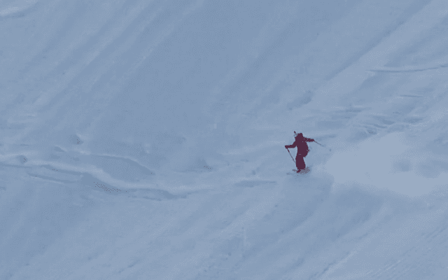 【動画】FWTスゴい映像 空撮 スキー女子