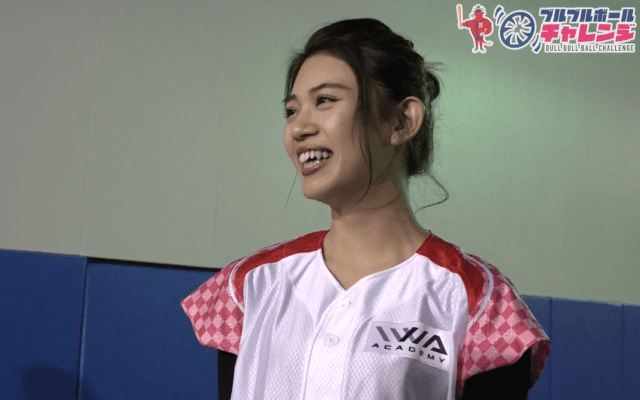 日本一美しい野球女子・坪井ミサトの魔球特訓 その３