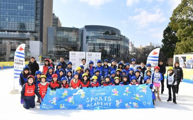 2018.2.4 村上佳菜子さんスケート教室開催「第13回 三井不動産スポーツアカデミー」三井不動産 アイスリンク for TOKYO2020　