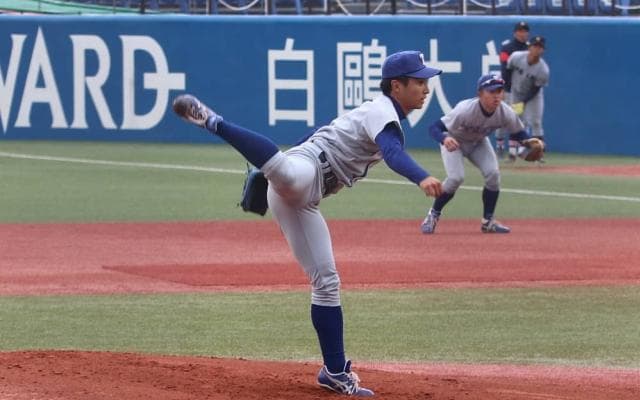 開幕戦で慶大に大量失点　1安打無得点11三振で完敗