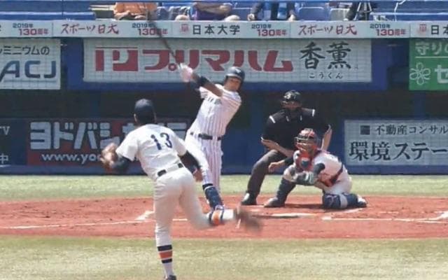 3戦連発の立教・三井(2年=大阪桐蔭) 春の神宮に新星現る!!