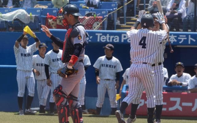 最終回に意地を見せるもあと一歩届かず　立大①