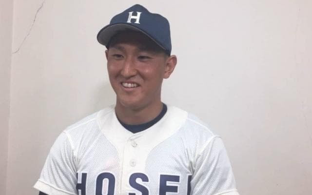 【サイクルヒット達成インタビュー】法政大学・中山翔太(④履正社)