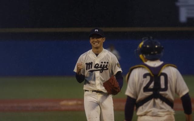 粘る立大に逃げ切り１勝　命運分ける第３戦へ