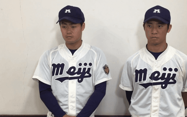 【ヒーローインタビュー】明治大学 伊勢大夢（③九州学院）・高瀬雄大（④長崎西）