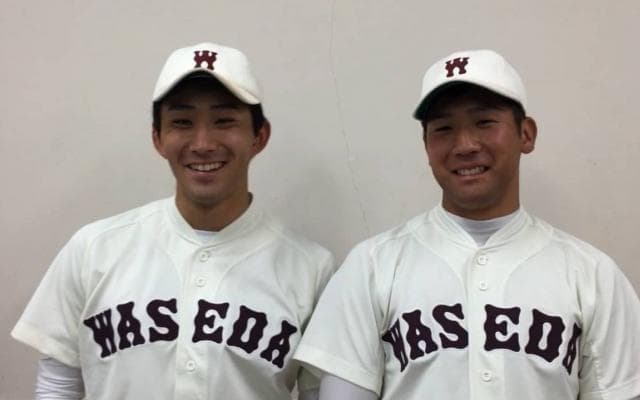 【ヒーローインタビュー】早稲田大学 小島和哉（④浦和学院）・福岡高輝（③川越東）