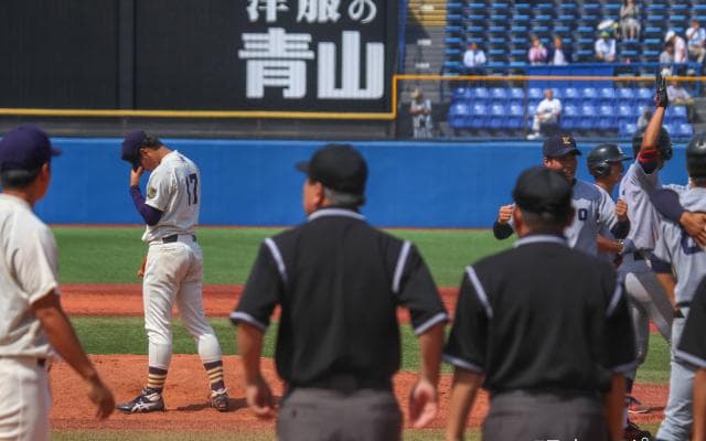 またも慶大にサヨナラ負け　自力優勝消える