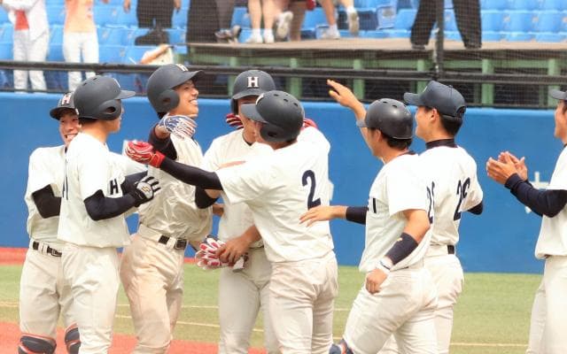 9回表に同点に追いつかれるも9回裏2死から今季好調中村浩の一打で劇的なサヨナラ勝利！『血の法明戦』の初戦を白星で飾る！！