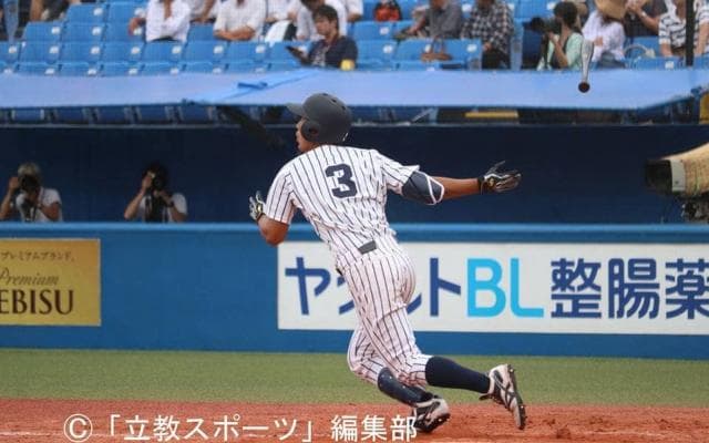 ８戦ぶりに大砲が鳴った！  三井の右越えソロが13安打呼び、東大初戦を制す