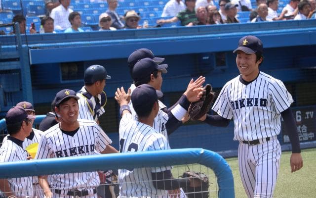 川端健が先発初勝利・初打点 勝ち点３とし春季リーグ戦を終える