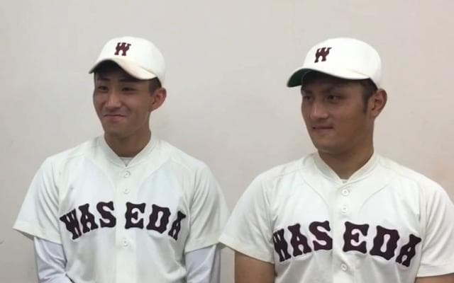 【ヒーローインタビュー】早稲田大学 小島和哉（④浦和学院）・岸本朋也（④関大北陽）