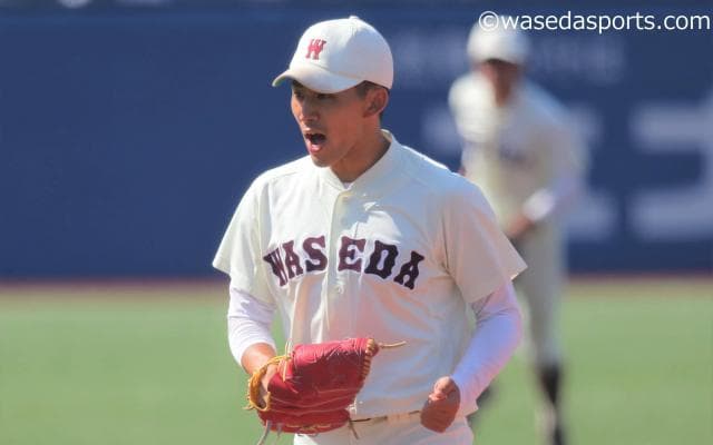 小島、志願の連投で宿敵を撃破！／慶大２回戦