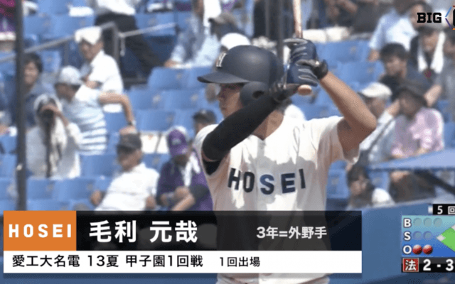 【甲子園出場校OB】愛工大名電 5年ぶり12回目 スタメン奪取での活躍狙う