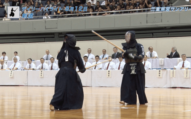 8月12日 インターハイ 男子・女子剣道個人・団体決勝 デイリーハイライト