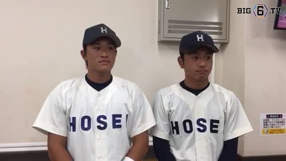 【ヒーローインタビュー】法政大学 吉岡 (④智辯学園)・石川（②横浜）