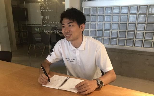 編集長インタビュー（同志社スポーツアトム編集局編）