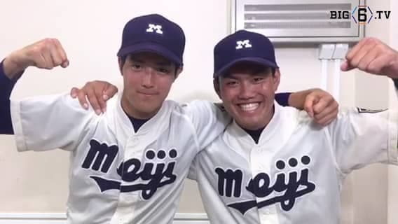 【ヒーローインタビュー】明治大学 森下暢仁（③大分商）・平塚大賀（④春日部共栄）