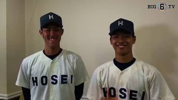 【ヒーローインタビュー】法政大学 菅野秀哉 (④小高工)・中村浩人 (④多良木)