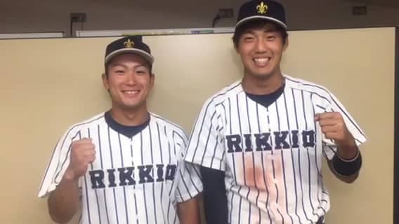 【ヒーローインタビュー】立教大学　種田真大（④大垣日大）・三井健右（②大阪桐蔭）