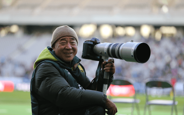 日本サッカー殿堂入りカメラマン今井氏 信念と情熱を投影