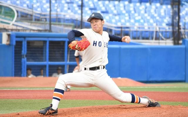 鈴木が7回をノーヒットノーランに抑える圧巻の投球を披露！打線も7得点で援護し、7回コールドで初戦を勝利で飾る！/東京六大学秋季フレッシュトーナメント 対明大戦
