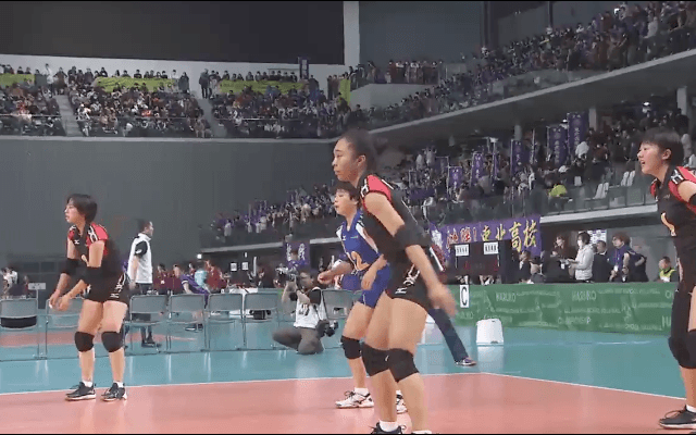 第1日女子1回戦　奈良文化（奈良）× 米沢中央（山形）