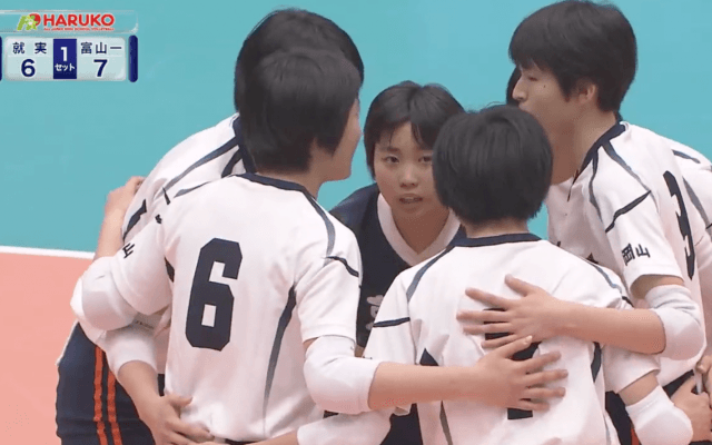 第1日女子1回戦　富山第一（富山）× 就実（岡山）