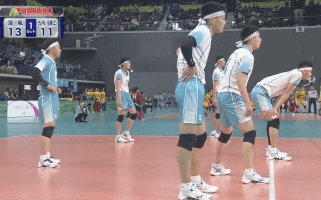 第1日男子1回戦　清風（大阪）× 五所川原工（青森）