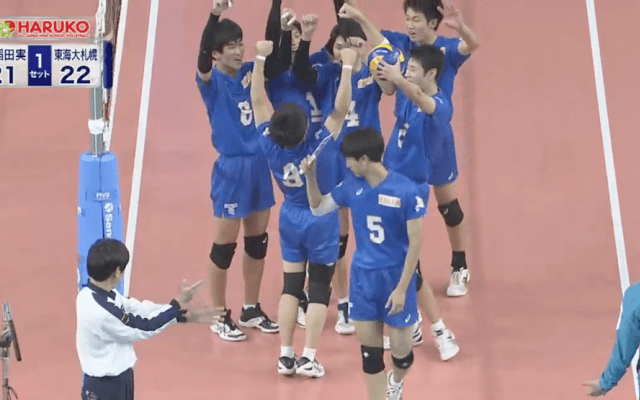 第1日男子1回戦　東海大札幌（北海道）× 早稲田実（東京）