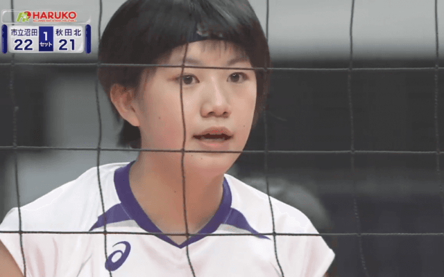 第1日女子1回戦　秋田北（秋田）× 市立沼田（広島）