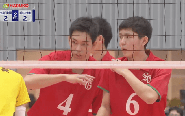 第1日男子1回戦　佐賀学園（佐賀）× 鳥取中央育英（鳥取）