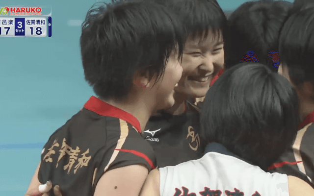 第1日女子1回戦　佐賀清和（佐賀）× 西邑楽（群馬）