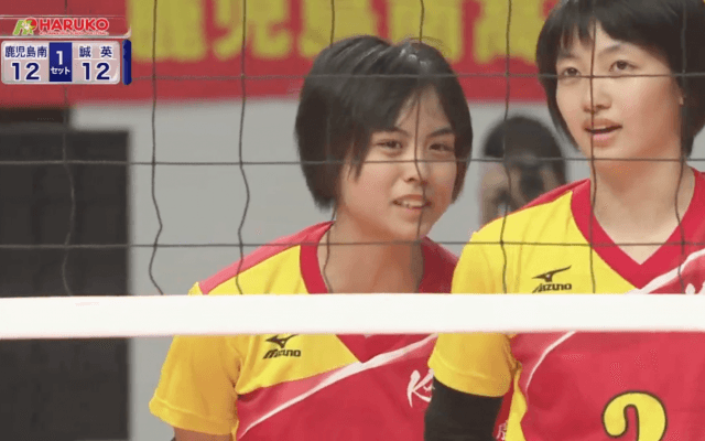 第2日女子2回戦　誠英（山口）× 鹿児島南（鹿児島）