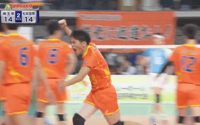 第2日男子2回戦　松本国際（長野）× 埼玉栄（埼玉）