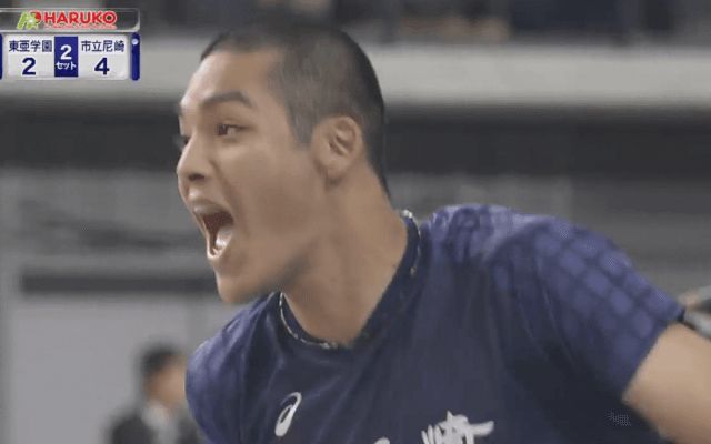 第2日男子2回戦　市立尼崎（兵庫）× 東亜学園（東京）