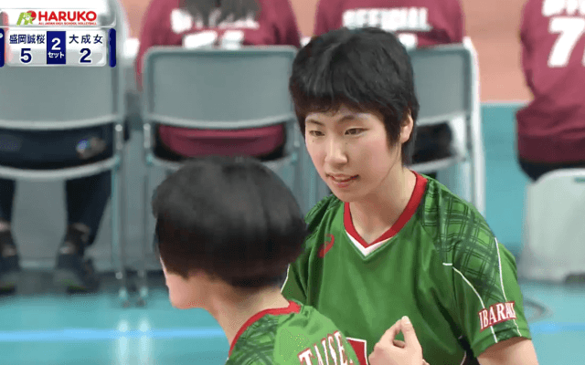 第2日女子2回戦　大成女（茨城）× 盛岡誠桜（岩手）