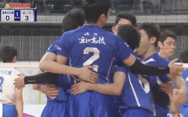 第2日男子2回戦　東海大札幌（北海道）× 近江（滋賀）