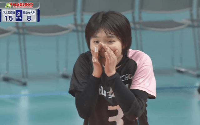 第2日女子2回戦　郡山女大附（福島）× 下北沢成徳（東京）