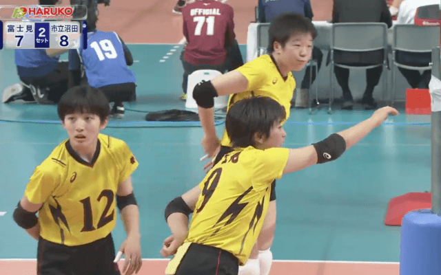 第2日女子2回戦　富士見（静岡）× 市立沼田（広島）