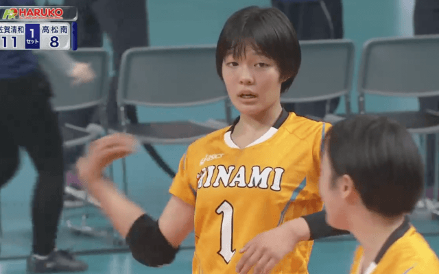 第2日女子2回戦　高松南（香川）× 佐賀清和（佐賀）