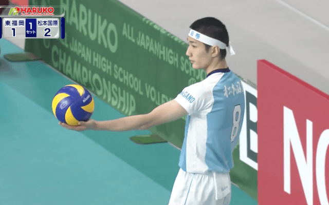 第3日男子3回戦　東福岡（福岡）× 松本国際（長野）