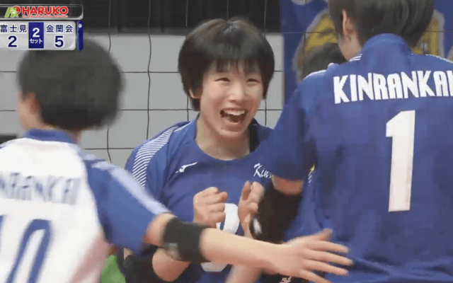 第3日女子3回戦　金蘭会（大阪）× 富士見（静岡）